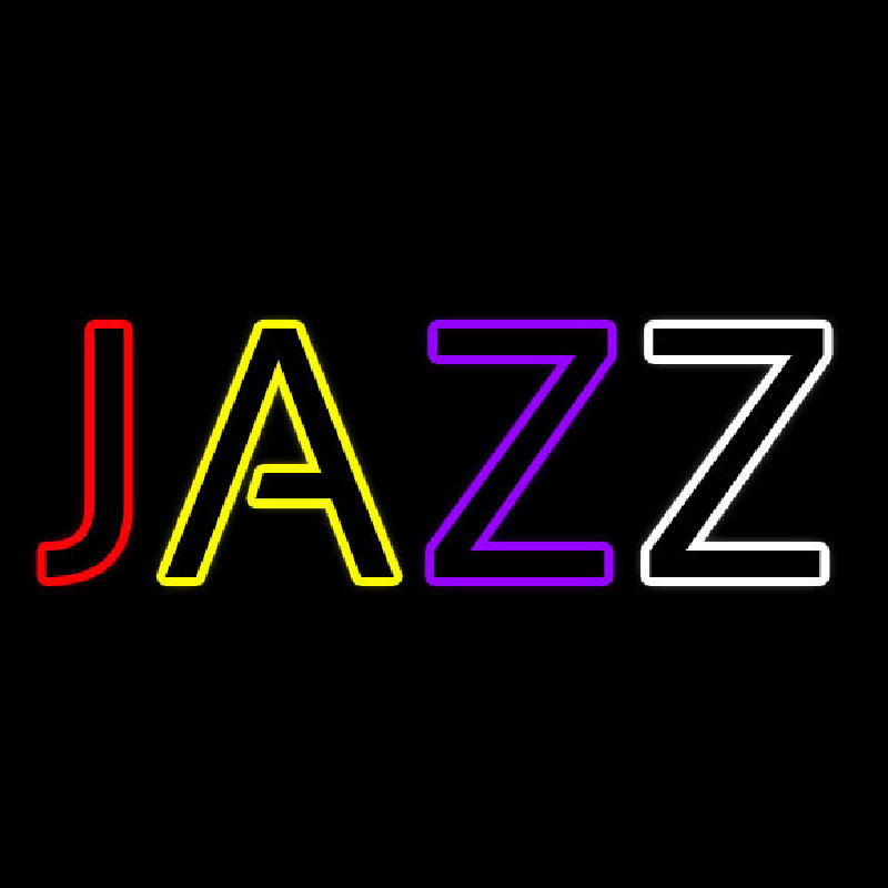 Jazz Multicolor 2 Neon Skilt