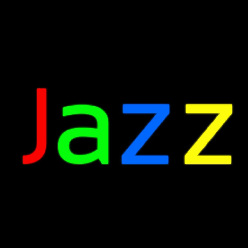 Jazz Multicolor 3 Neon Skilt