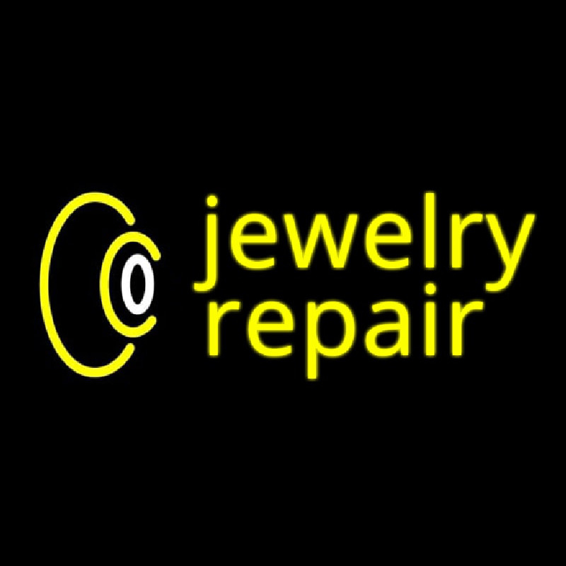Jewelry Repair Neon Skilt