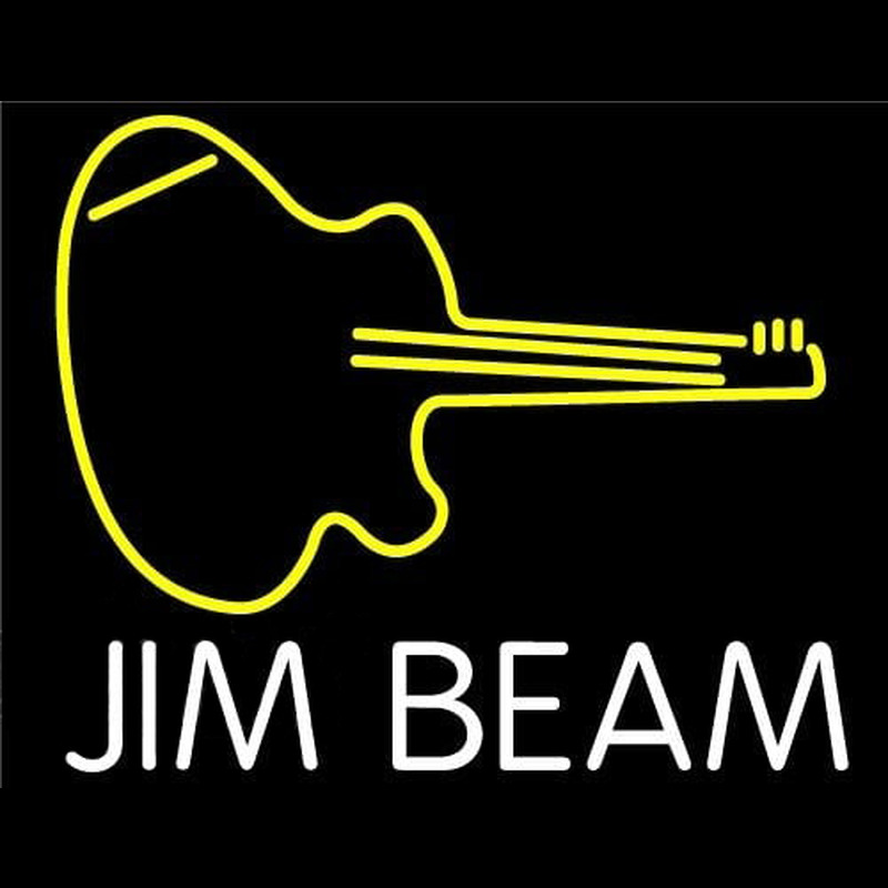 Jim Beam Beer Sign Neon Skilt