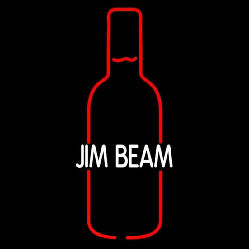 Jim Beam Beer Sign Neon Skilt