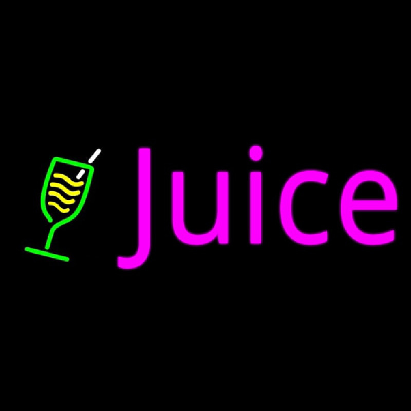 Juice Logo Neon Skilt