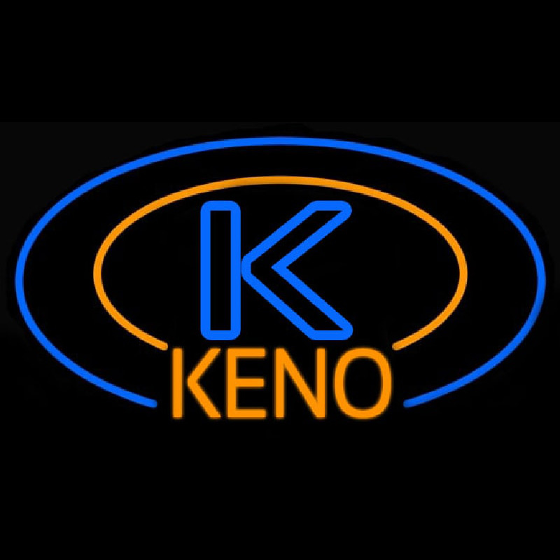 K Keno 2 Neon Skilt