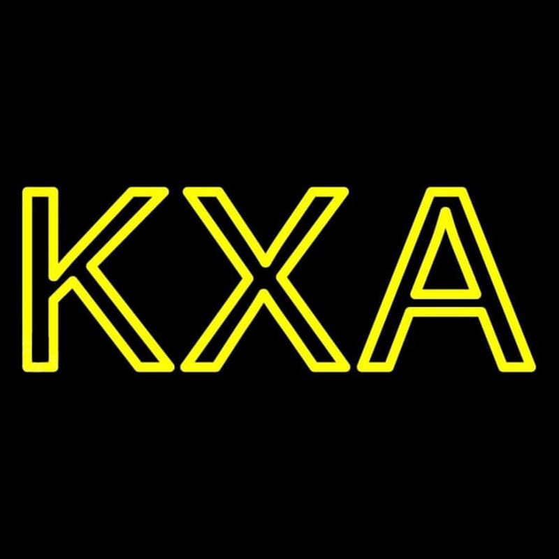 Kappa Chi Alpha Sorority Neon Skilt