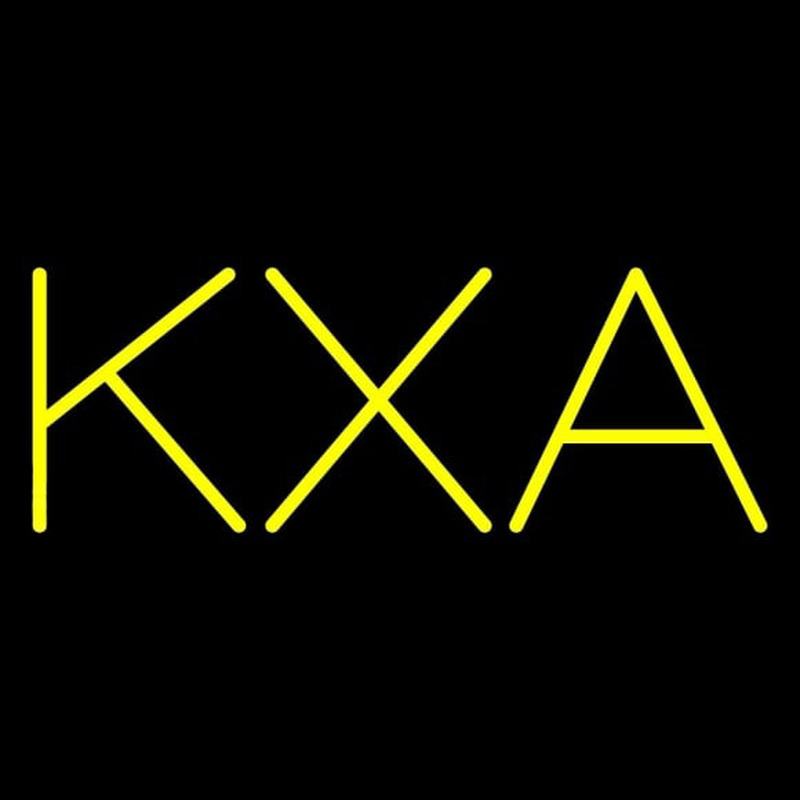 Kappa Chi Alpha Sorority Neon Skilt