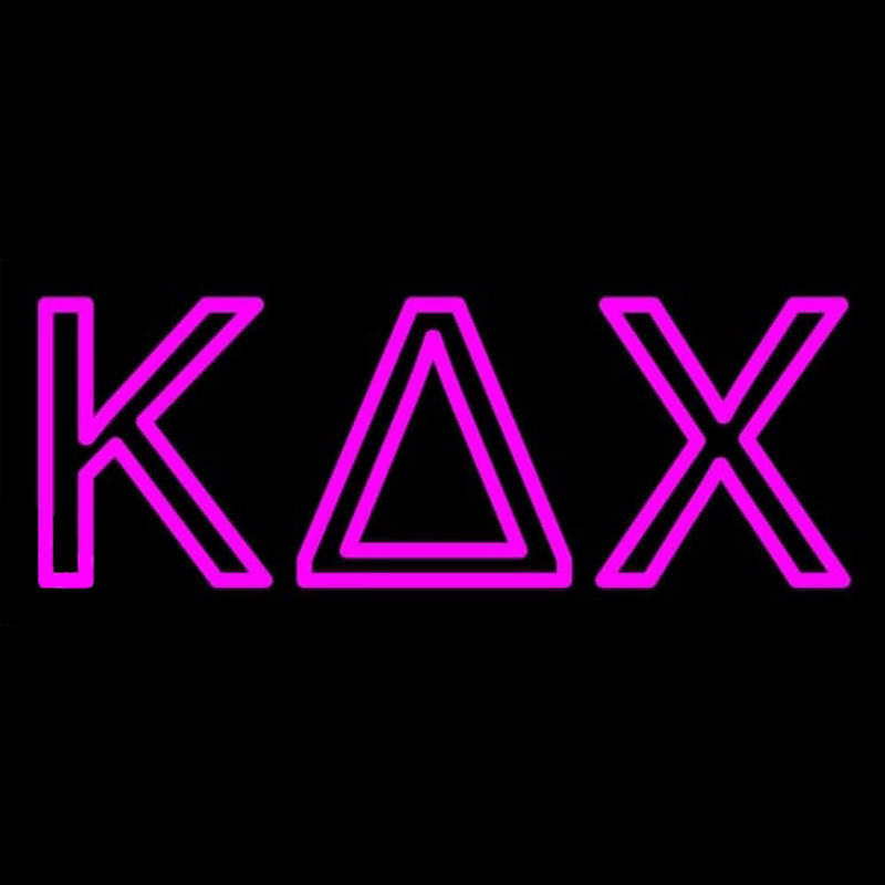 Kappa Delta Chi Neon Skilt