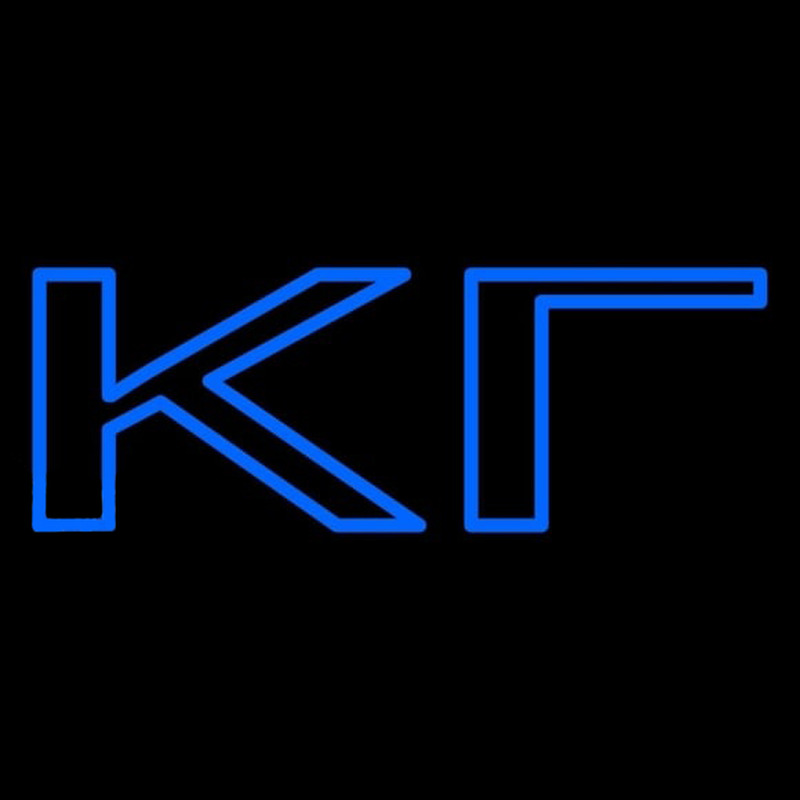 Kappa Gamma Neon Skilt