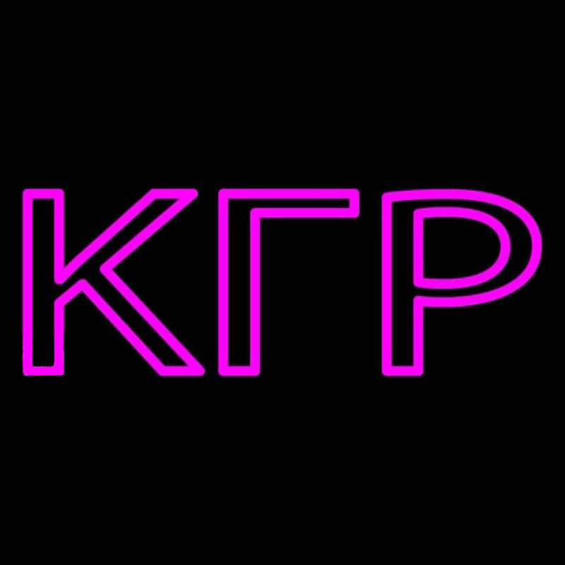 Kappa Gamma Rho Neon Skilt