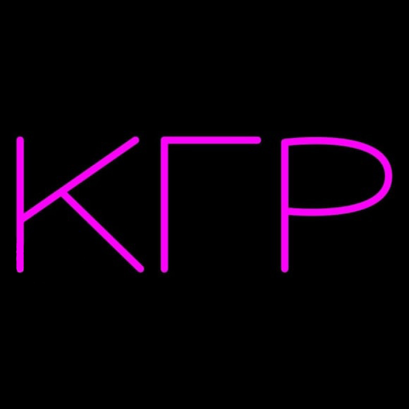 Kappa Gamma Rho Neon Skilt