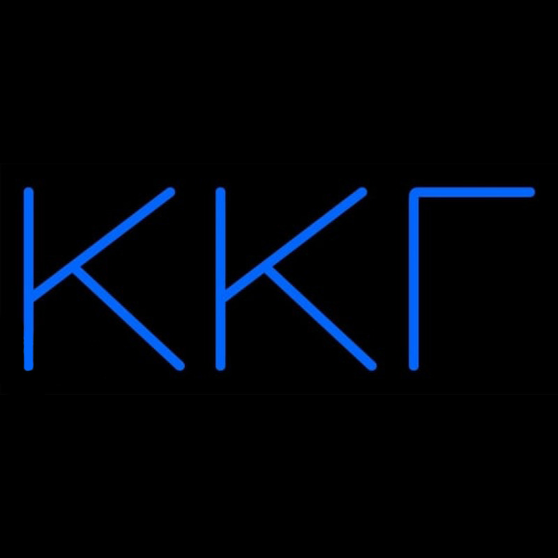 Kappa Kappa Gamma Neon Skilt