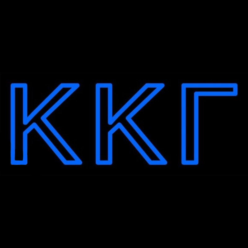 Kappa Kappa Gamma Neon Skilt