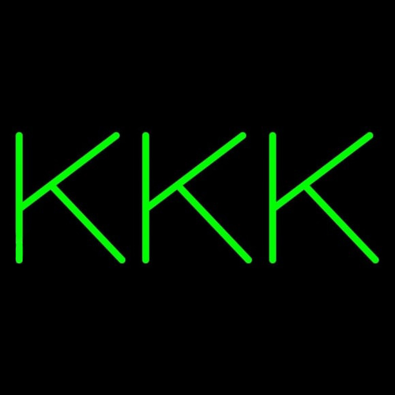 Kappa Kappa Kappa Neon Skilt