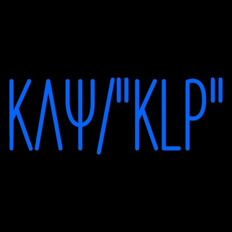Kappa Lambda Psi Neon Skilt