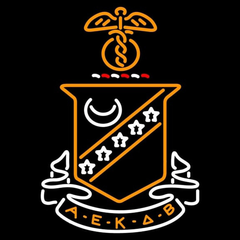 Kappa Omega Sigma Logo Neon Skilt