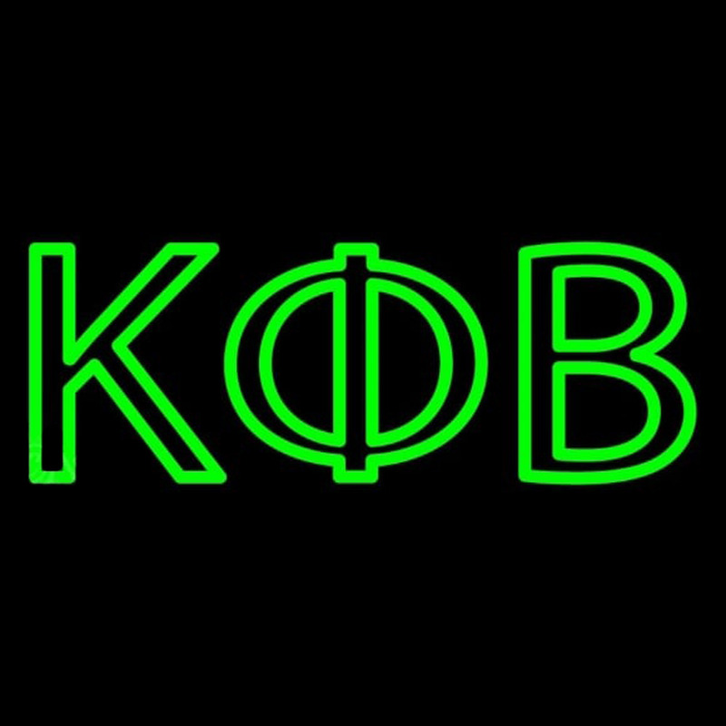 Kappa Phi Beta Neon Skilt