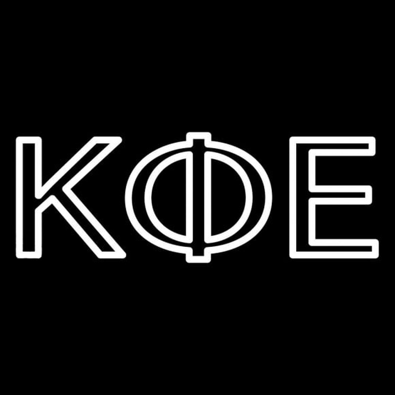 Kappa Phi Epsilon Neon Skilt