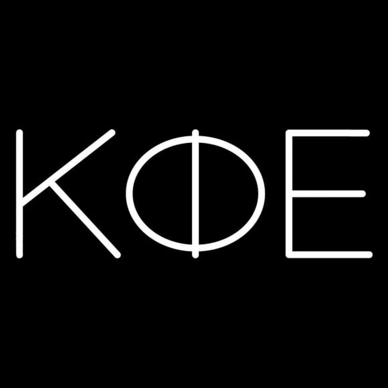 Kappa Phi Epsilon Neon Skilt