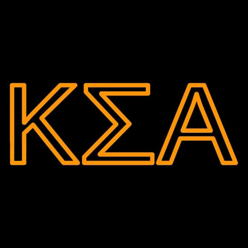 Kappa Sigma Alpha Neon Skilt