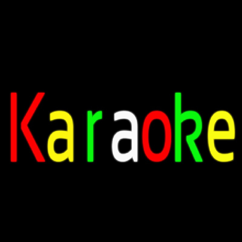 Karaoke 2 Neon Skilt