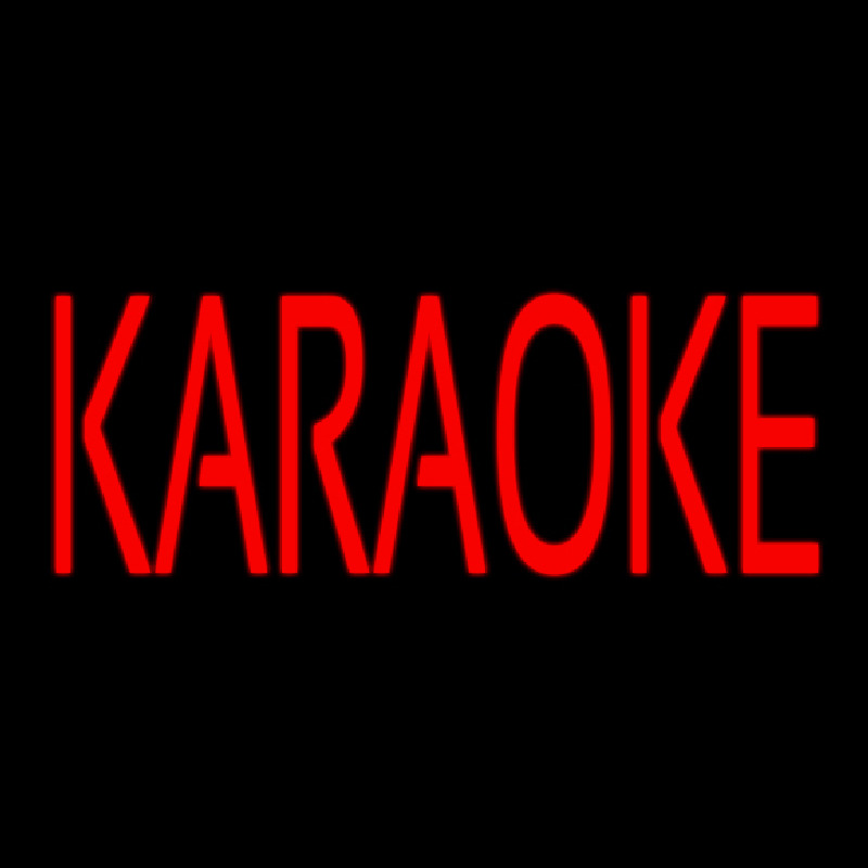 Karaoke Block 2 Neon Skilt