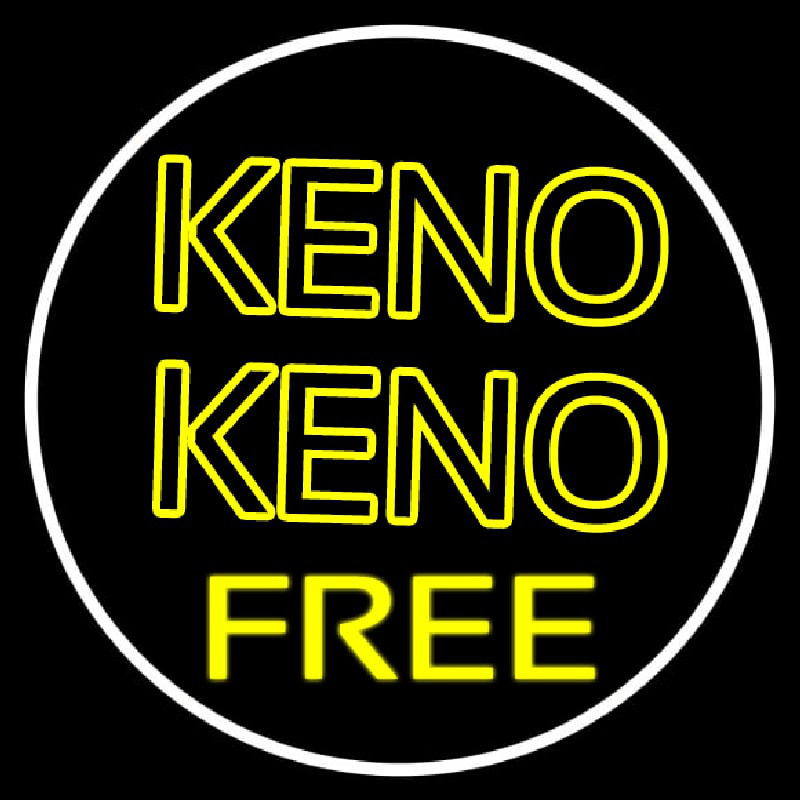 Keno Keno 1 Neon Skilt