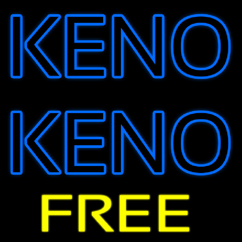 Keno Keno Neon Skilt