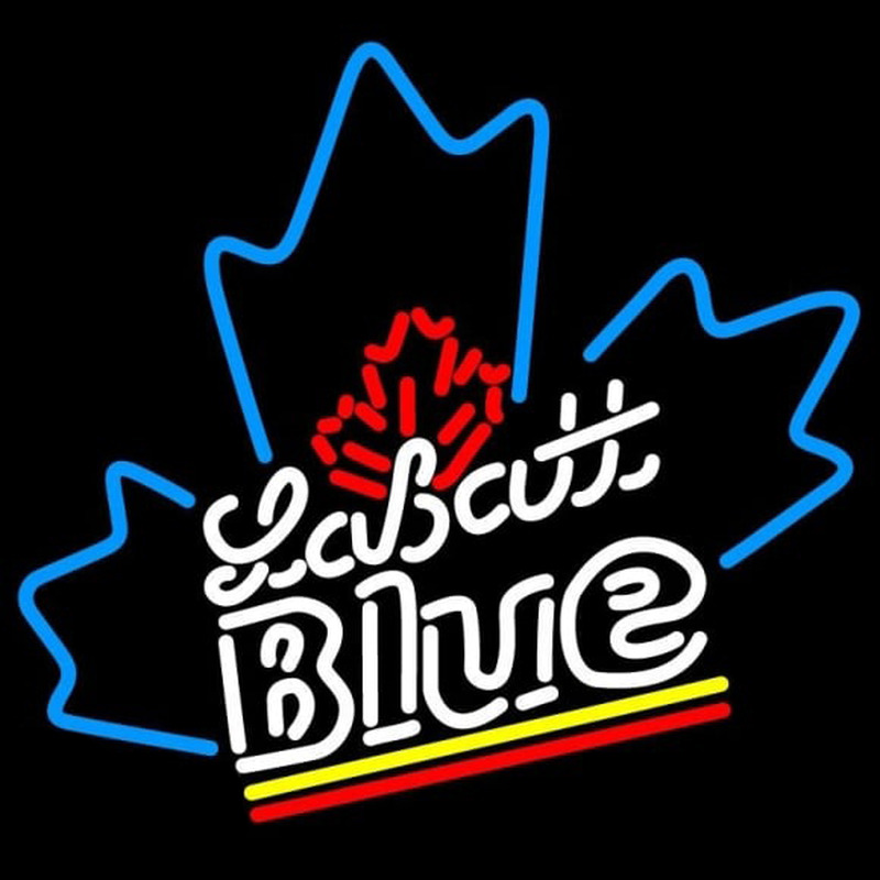 Labatt Blue Beer Sign Neon Skilt