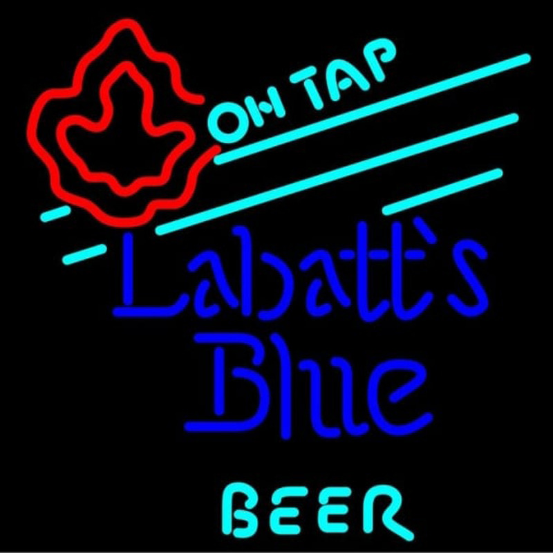 Labatt Blue On Tap Beer Sign Neon Skilt