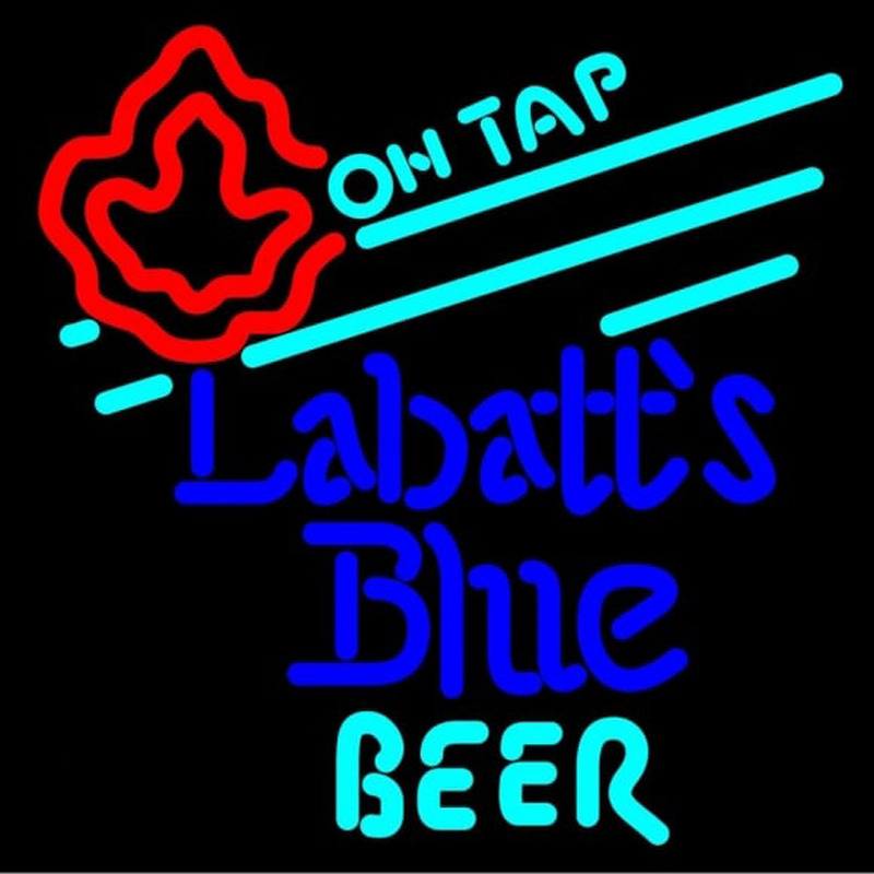 Labatt Blue On Tap Beer Sign Neon Skilt