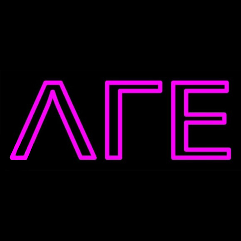 Lambda Gamma Epsilon Neon Skilt