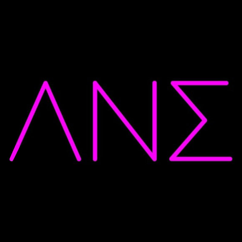 Lambda Nu Sigma Neon Skilt