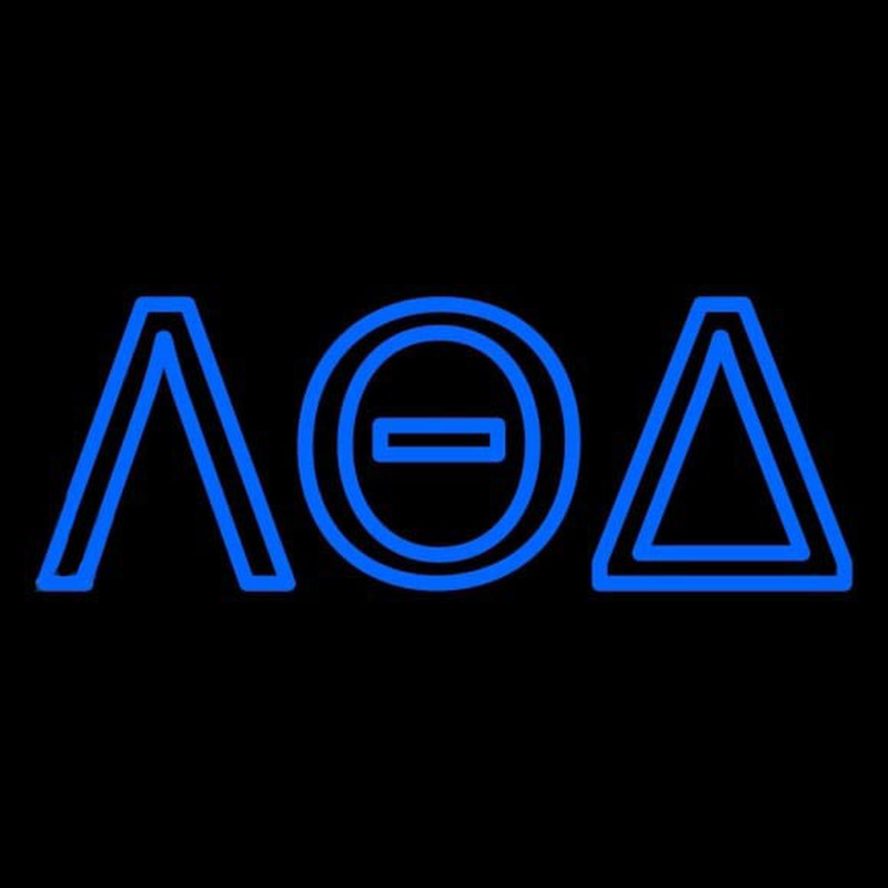 Lambda Theta Delta Neon Skilt