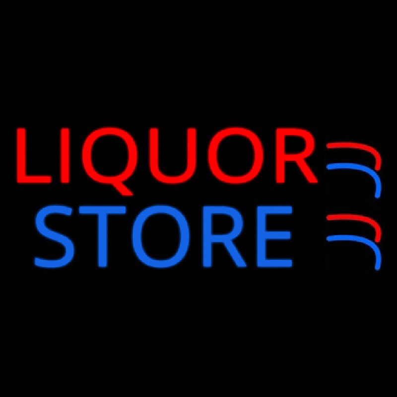 Liquor Store Neon Skilt