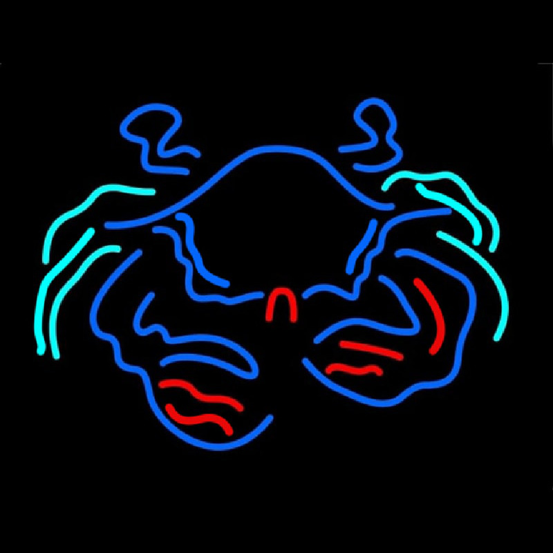 Logo Of Crab 1 Neon Skilt