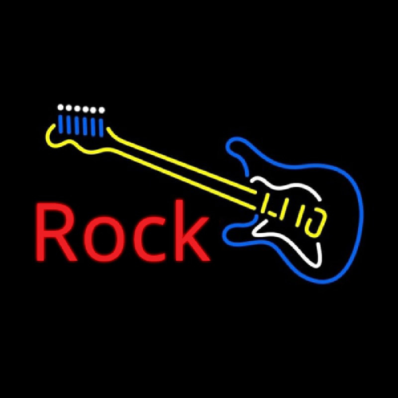 Logo Of Guitar Neon Skilt