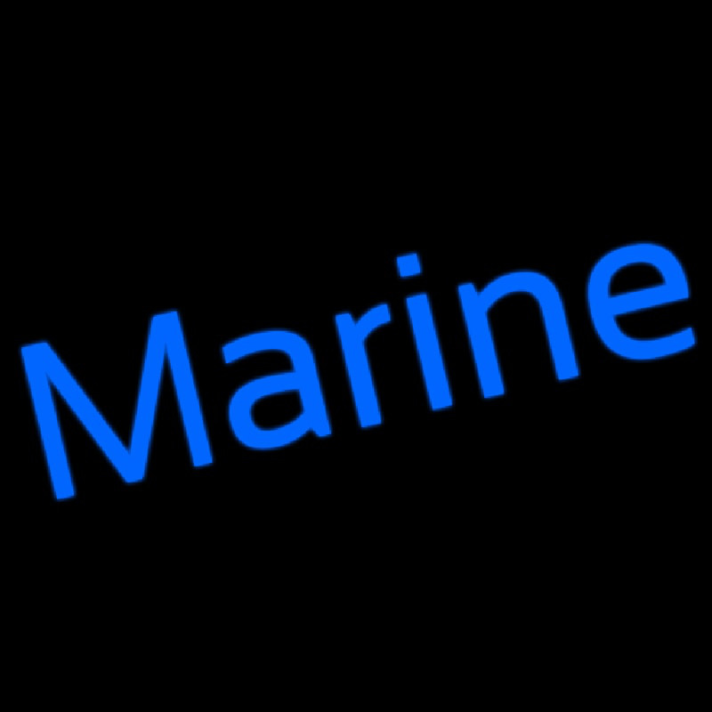 Marine Neon Skilt