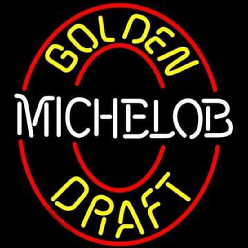 Michelob Golden Draft Neon Skilt