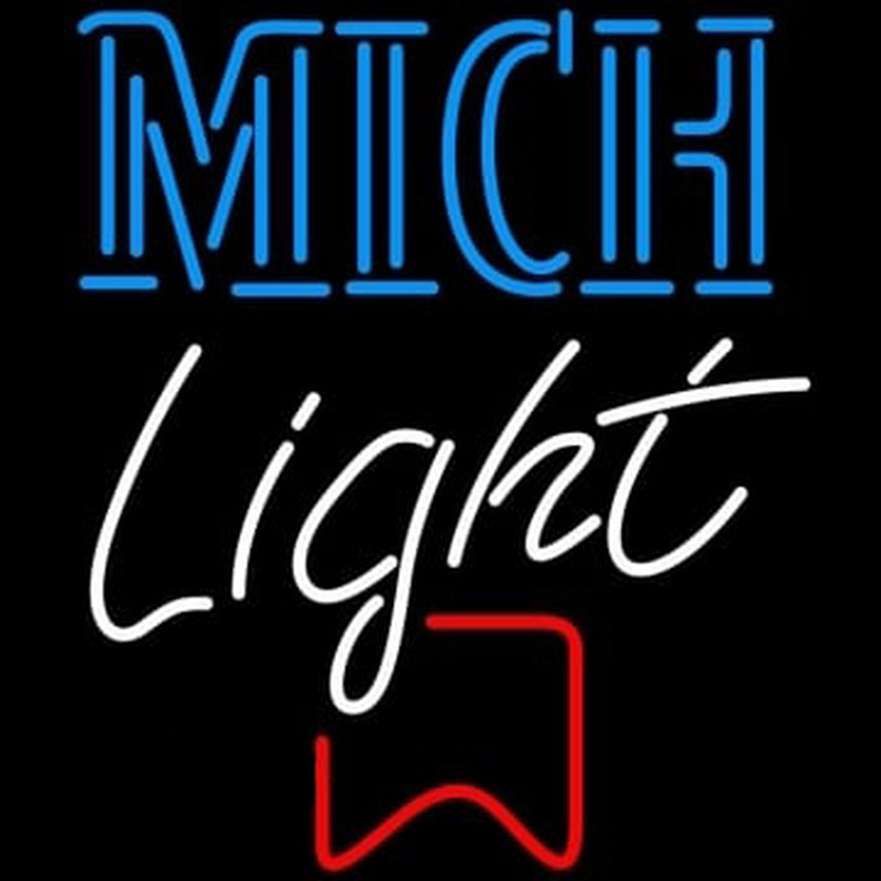 Michelob Light Mich Neon Skilt