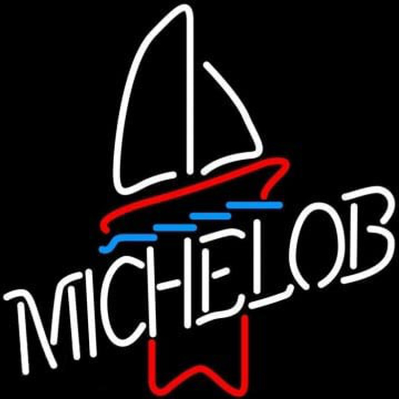 Michelob Sailboat Neon Skilt