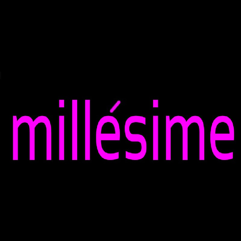 Millesime Neon Skilt