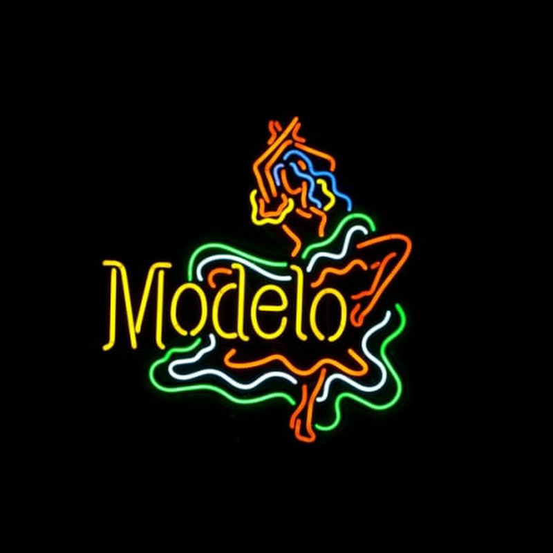 Modelo Girl Neon Skilt