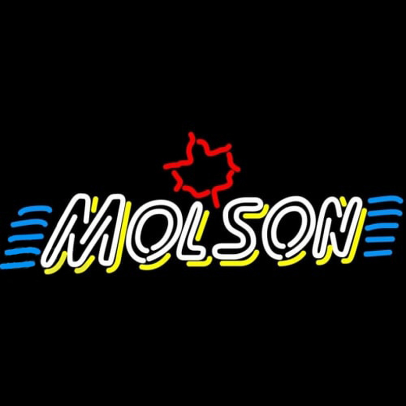 Molson Double Stroke Marquee Neon Skilt