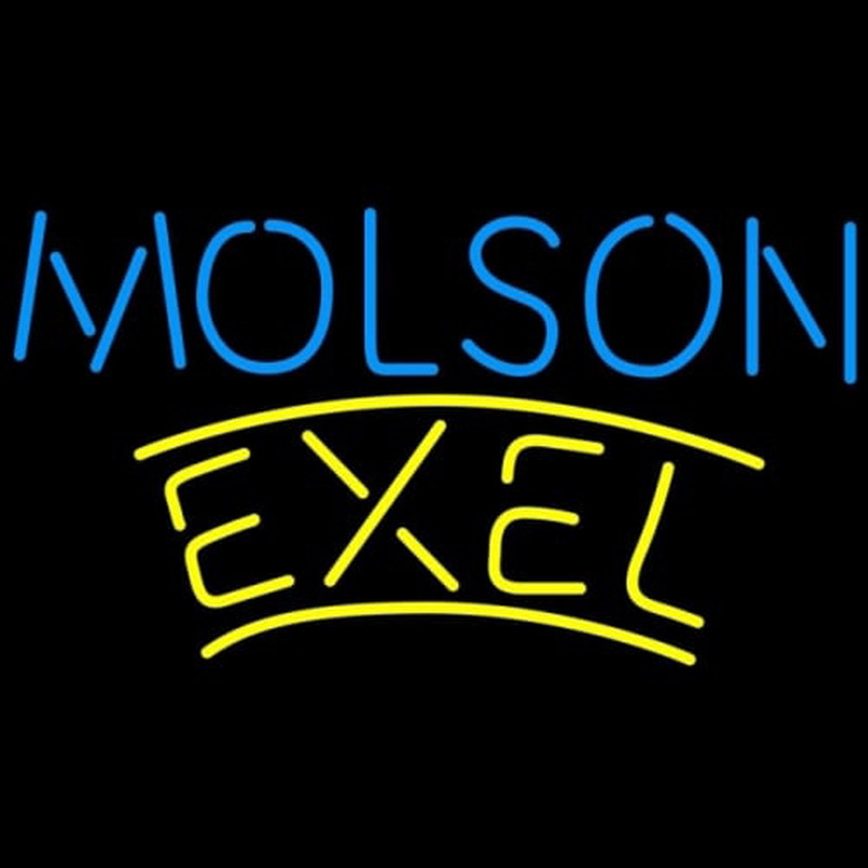 Molson Exel Neon Skilt