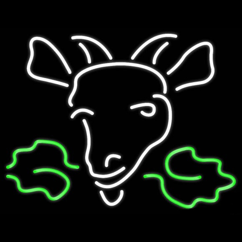 Moosehead Logo Real Neon Glass Tube Neon Skilt