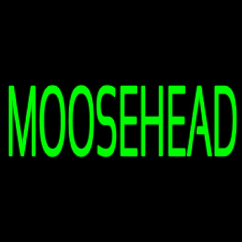 Moosehead Neon Skilt