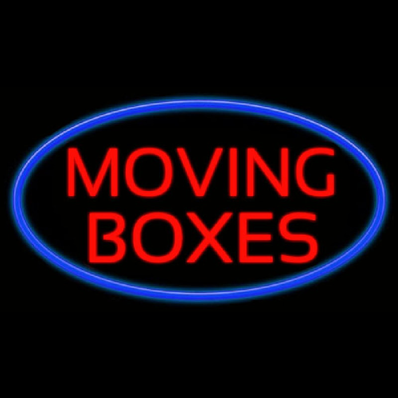 Moving Bo es Neon Skilt