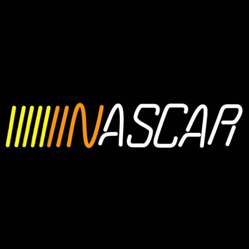 NASCAR Logo Only Neon Skilt