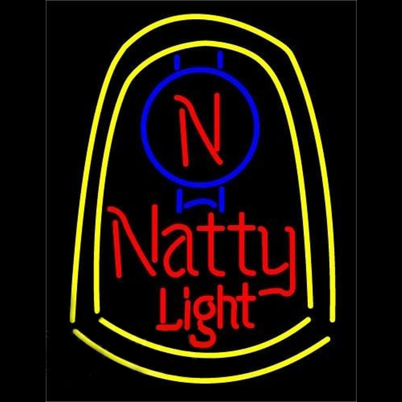 Natural Natty Light Beer Sign Neon Skilt