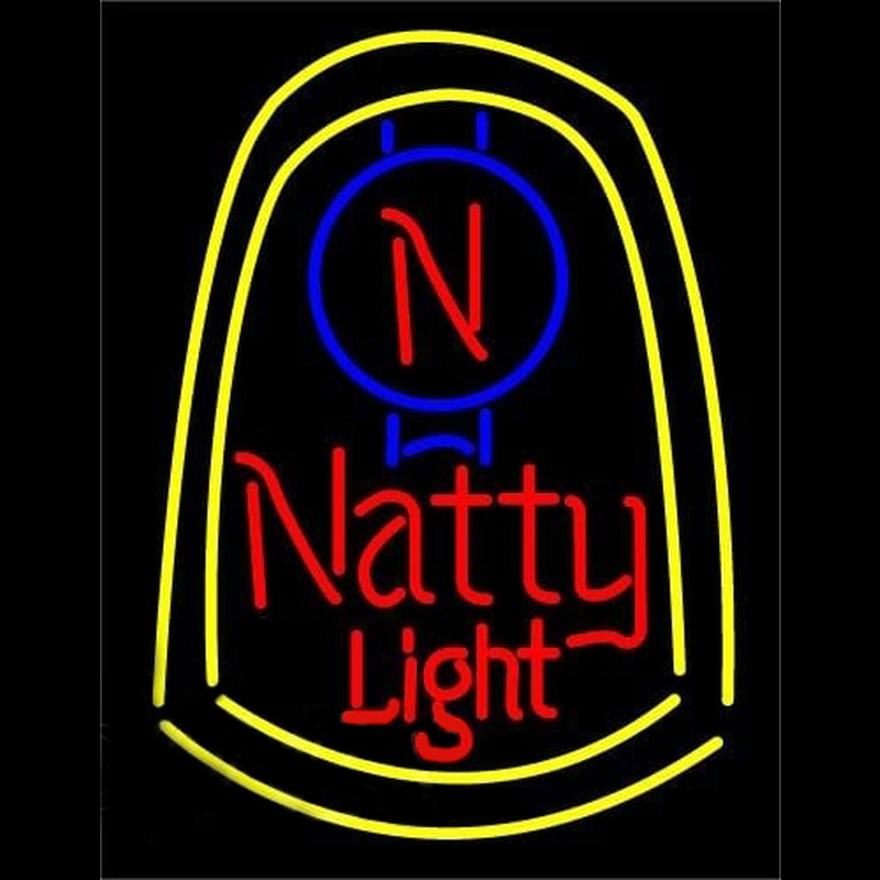 Natural Natty Light Beer Sign Neon Skilt