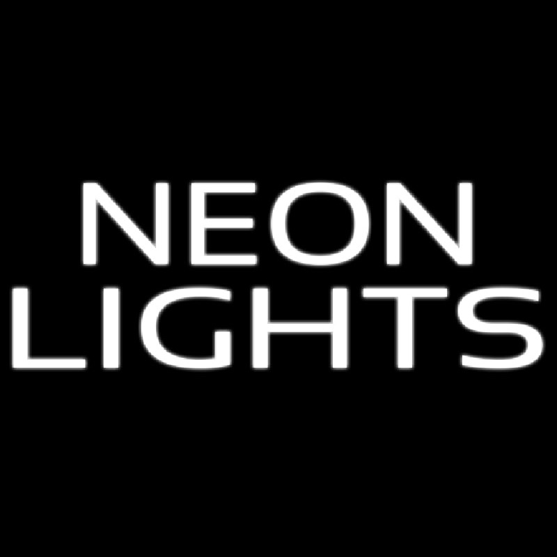 Neon Lights Neon Skilt